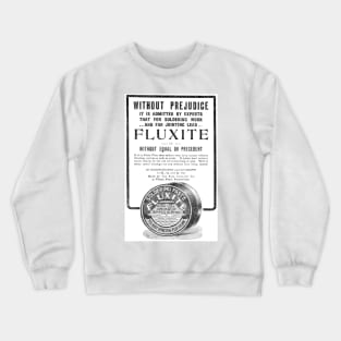 The Auto Controller Co. - Fluxite Soldering Paste - 1910 Vintage Advert Crewneck Sweatshirt